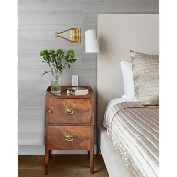 Swing Arm Wall Light - Brass, Metal