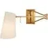 Swing Arm Wall Light - Brass, Metal