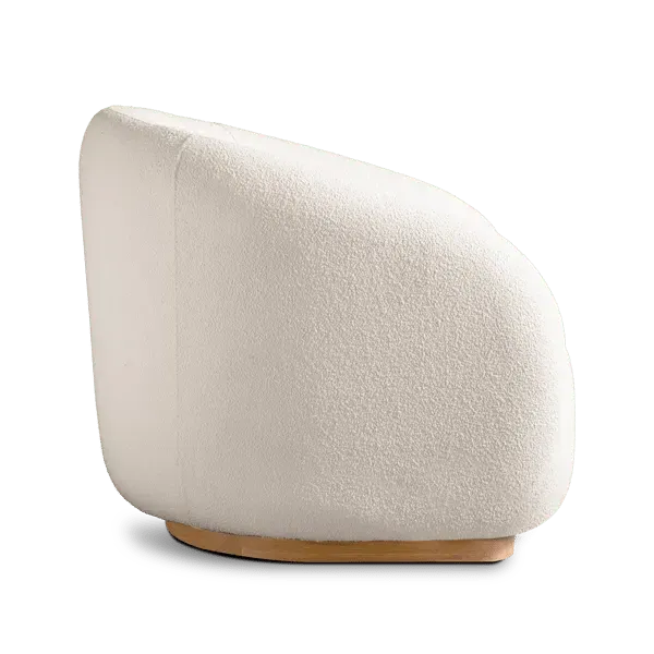 Swivel Chair - Bone