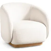 Swivel Chair - Bone