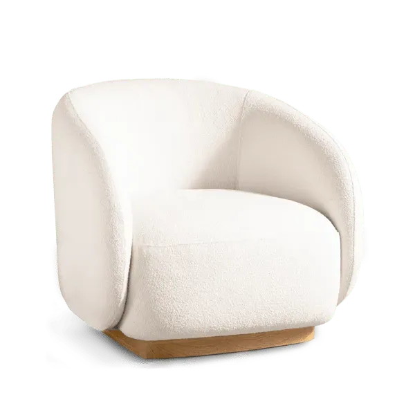 Swivel Chair - Bone image