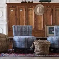 Swivel Chair with Custom Design