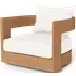 Swivel Lounge Chair - Teak, Solid Wood