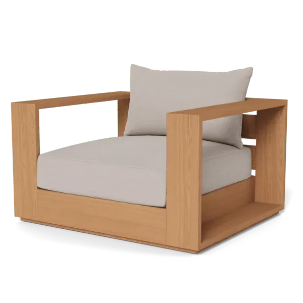 Swivel Lounge Chair - Teak