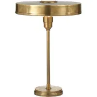Table Lamp with Switch - Brass, Metal