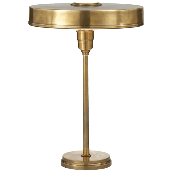 Table Lamp with Switch - Brass, Metal