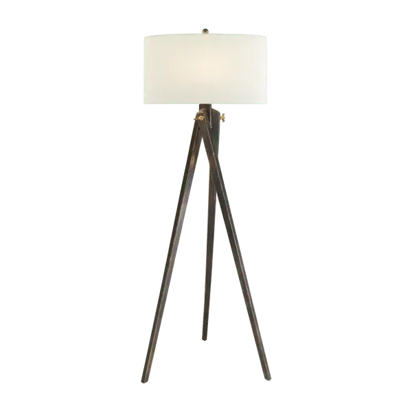 Tripod Floor Lamp - Tudor Brown, Wood image