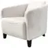 Turnball Chair with Arms - Ecru, Velvet