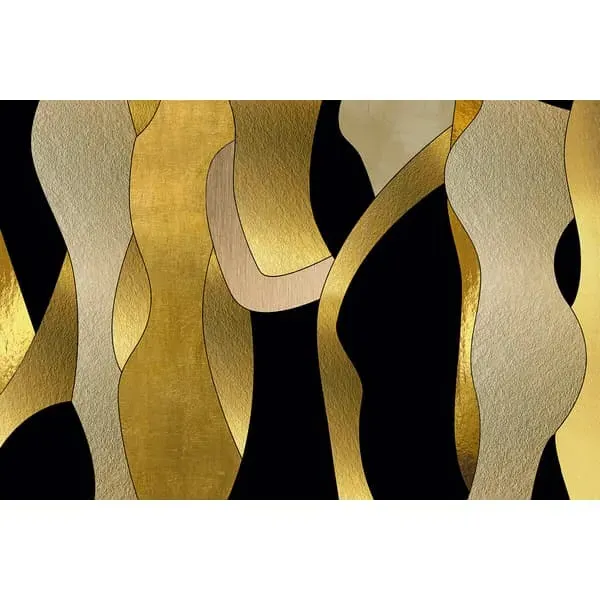 Wall Art with Glossy Finish - Gold, Plexiglass image