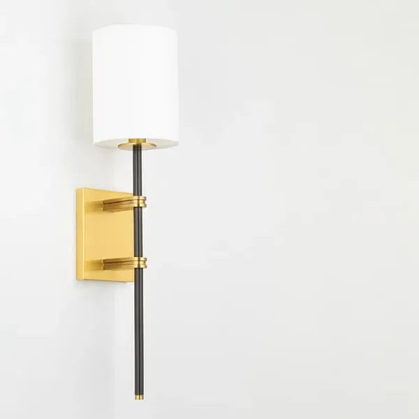 Wall Light Art Deco Style - Bronze, Metal