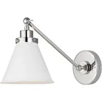 Wall Light - White, Metal