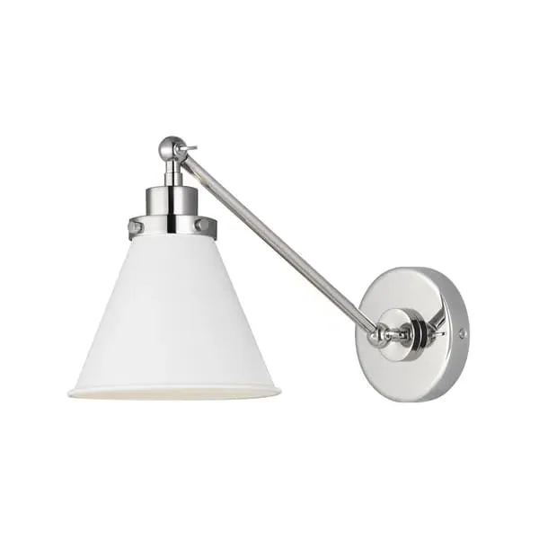 Wall Light - White, Metal image