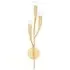 Wall Light with 3 Arms - Gold, Metal