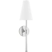 Wall Light with Acrylic Rods - Nickel, Metal