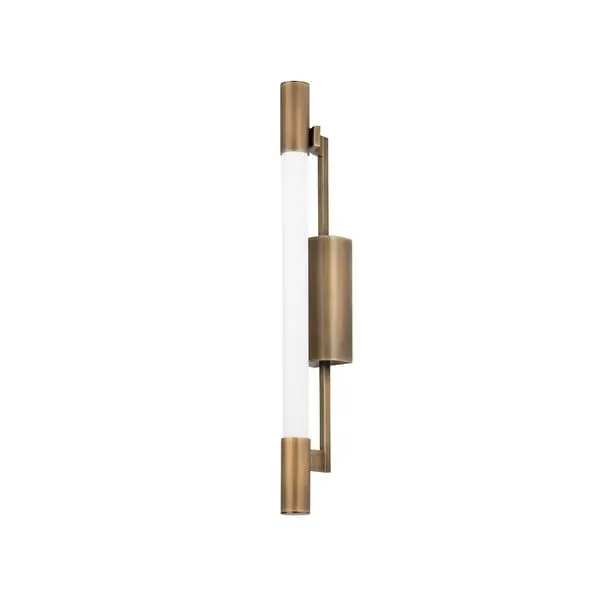 Wall Light with Acrylic Shade - Brass image