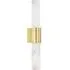 Wall Light with Alabaster Diffuser - Aged Brass