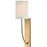 Wall Light with Arm - Brass, Metal