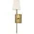 Wall Light with Brass Finish - Burnished Brass