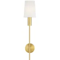 Wall Light with Classic Style - Brass, Metal