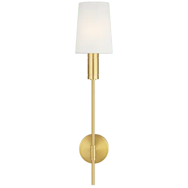 Wall Light with Classic Style - Brass, Metal image