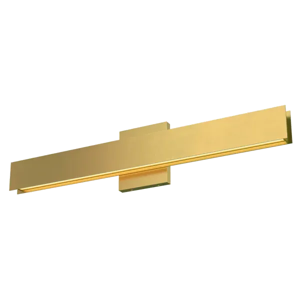 Wall Light with LED - Natural Brass, Metal image