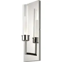 Wall Light with LED - Polished Nickel