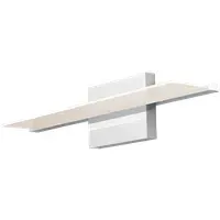 Wall Light with LED Technology - Clear, Nickel
