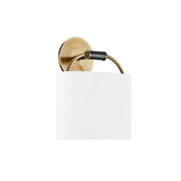 Wall Light with Modern Design - Brass, Metal image