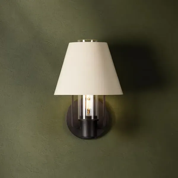Wall Light with Shade - Bronze, Metal