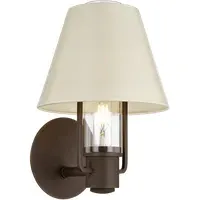 Wall Light with Shade - Bronze, Metal