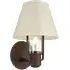 Wall Light with Shade - Bronze, Metal