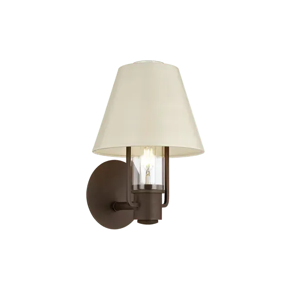 Wall Light with Shade - Bronze, Metal image
