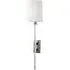 Wall Light with Shade - Polished Nickel
