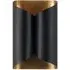Wide Wall Light - Antique Brass