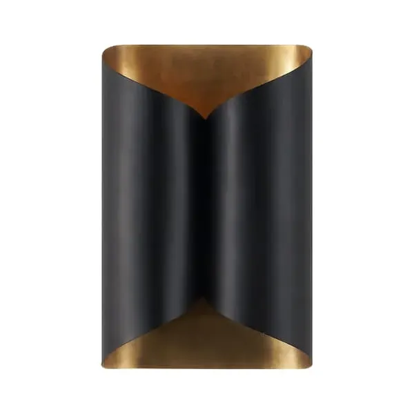 Wide Wall Light - Antique Brass image