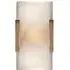 Wide Wall Light - Antique-Burnished Brass