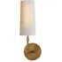 Ziyi Wall Light with Paper Shade - Brass, Metal