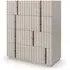 Clancy Chest of Drawers - Taupe, Oak Wood