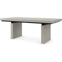 Extendable Dining Table - Taupe, Ash Veneer