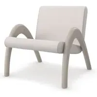 Modern Armchair - Grey, Velvet