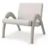 Modern Armchair - Grey, Velvet