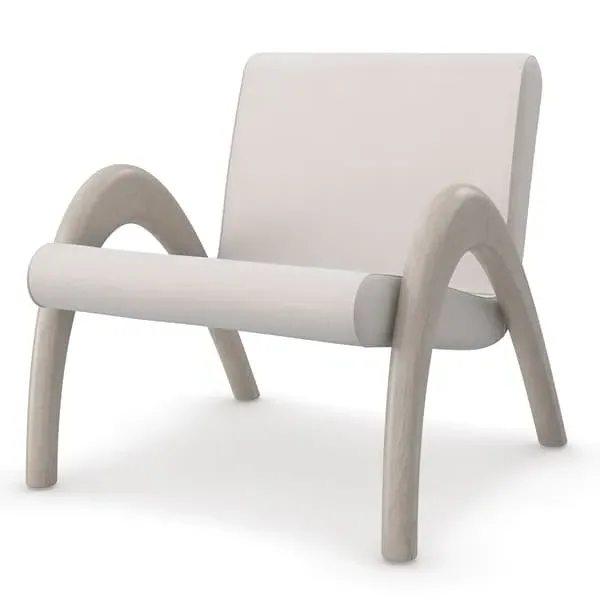 Modern Armchair - Grey, Velvet image