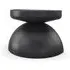 Round Side Table - Black, Matte Finish