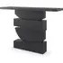 Stacked Console Table - Basalt, Wood