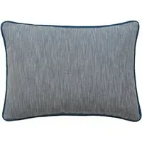 Feather Cushion - Denim, Linen