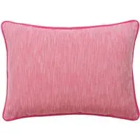 Feather Cushion - Hot Pink, Linen