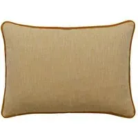 Feather Cushion - Sunshine, Linen