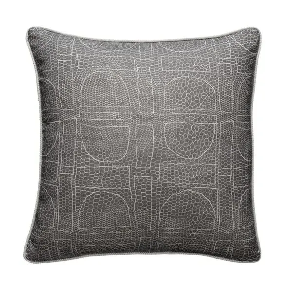 Cushion with Feather Fill - Storm, Cotton Blend image