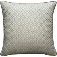 Geometric Cushion with Piping - String, Cotton