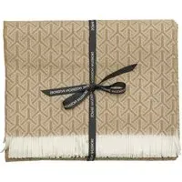Monte Throw with Fringe Detail - Tan, Wool